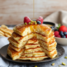 Fluffy Berry & Pistachio Flapjacks | Ultimate Breakfast Recipe