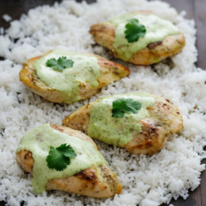 Tomatillo Ranch Chicken with Rice 4 Tomatillo Ranch Chicken with Rice