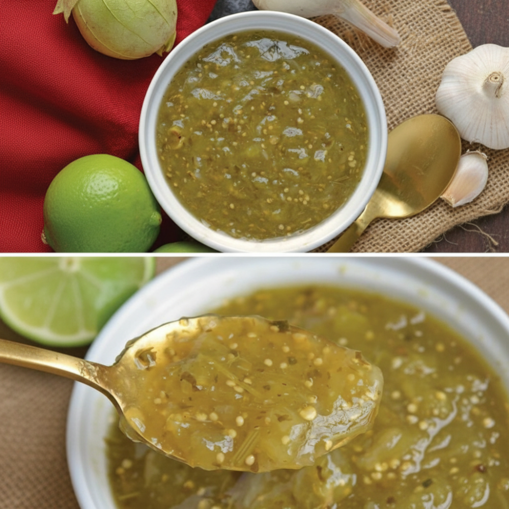 Authentic Roasted Green Salsa Recipe 1 Authentic Roasted Green Salsa Recipe