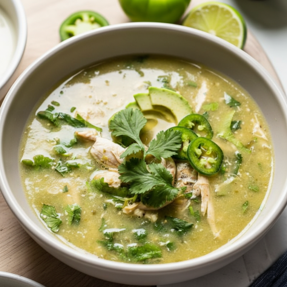 Fresh & Zesty Tomatillo Soup Recipe | Roasted Green Broth 1 Fresh & Zesty Tomatillo Soup Recipe | Roasted Green Broth