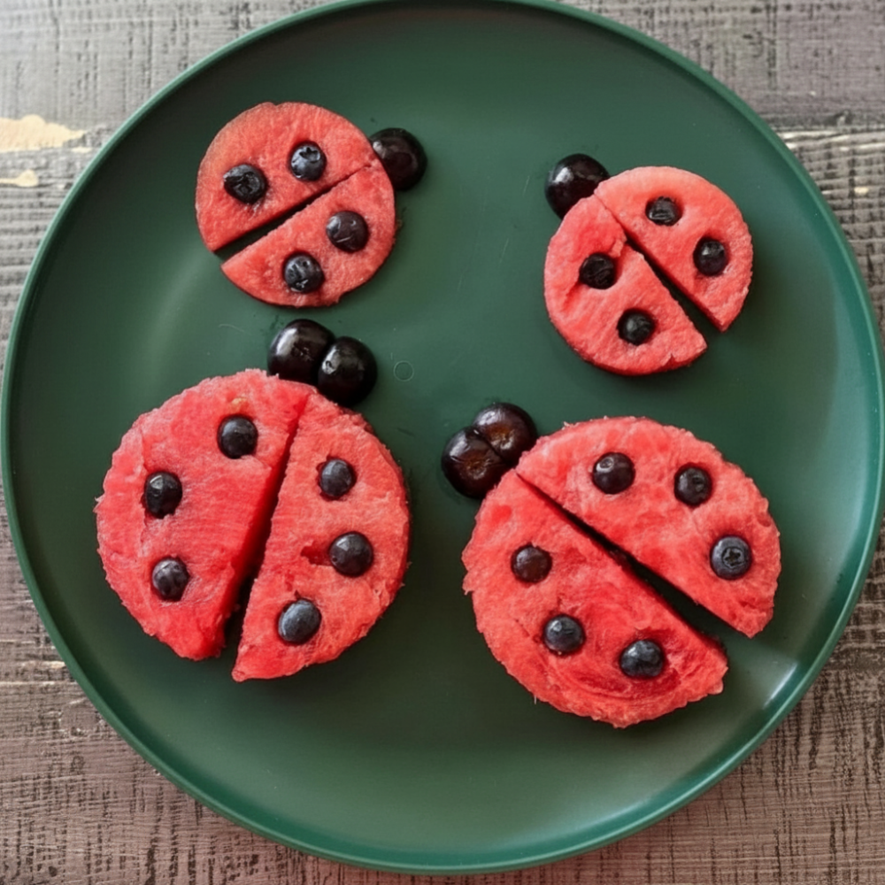 Watermelon Berry Ladybugs: Healthy & Fun Kids Snack 1 Watermelon Berry Ladybugs: Healthy & Fun Kids Snack