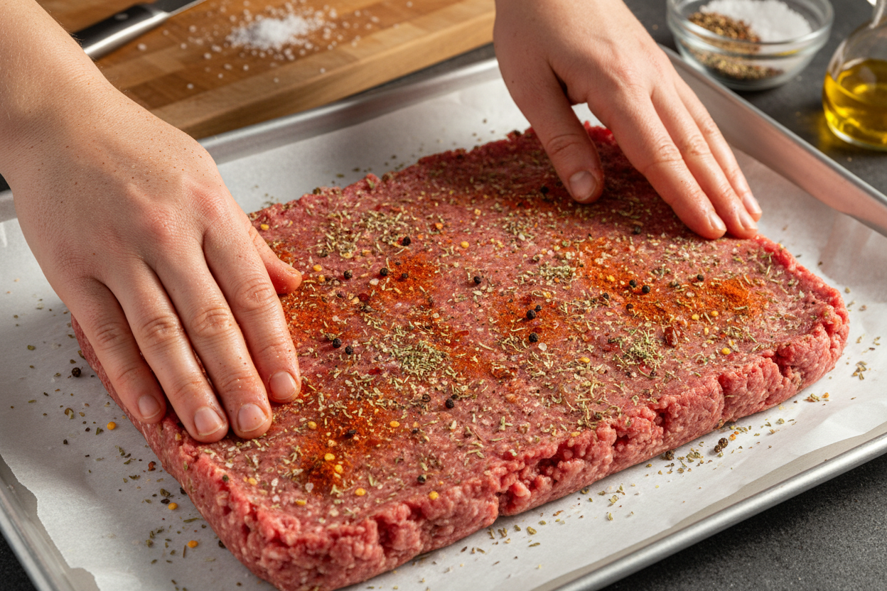 Easy Copycat Burger Sliders for Game Day 2 Big Mac Sliders preparation step 1