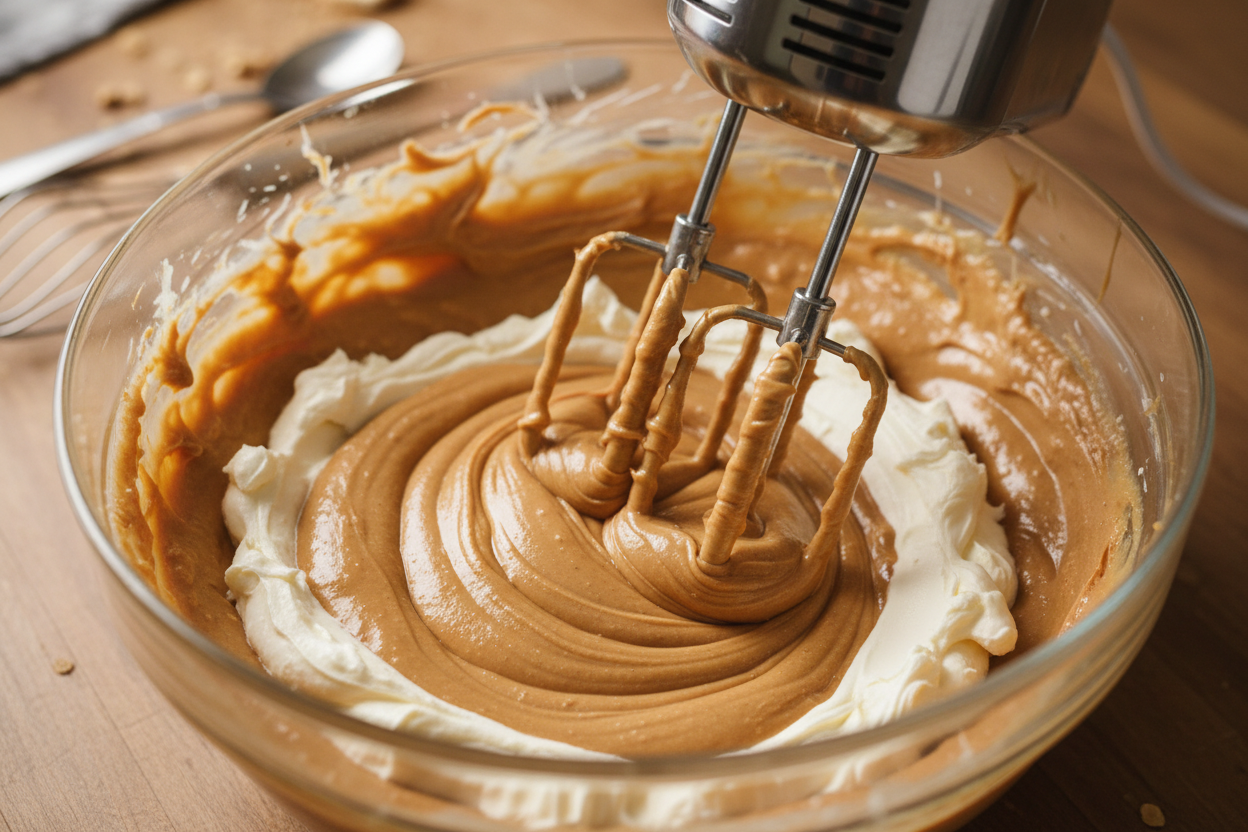 No-Bake Peanut Butter Pie (Southern Style 5-Ingredient Recipe) 2 Dolly Parton Peanut Butter Pie preparation step 1