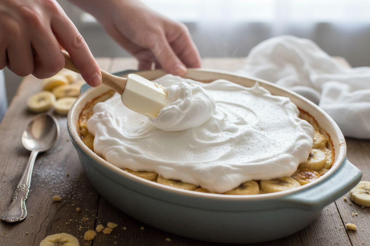 Old Fashioned Southern Banana Pudding Recipe 3 Dolly Parton’s Mother’s Banana Pudding preparation step 2