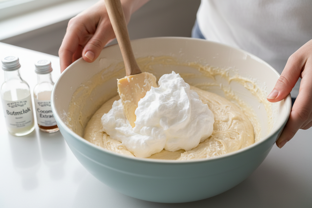 Heavenly Dolly Parton Inspired Coconut Cake Recipe 2 Dreamy Coconut Cake preparation step 1
