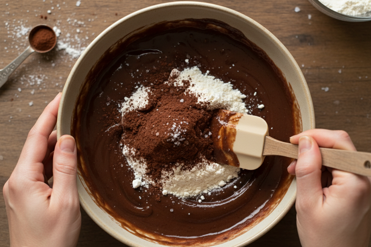 Fudgy Game Day Treats: The Ultimate Tailgate Dessert 3 Fudgy Football Brownies preparation step 2
