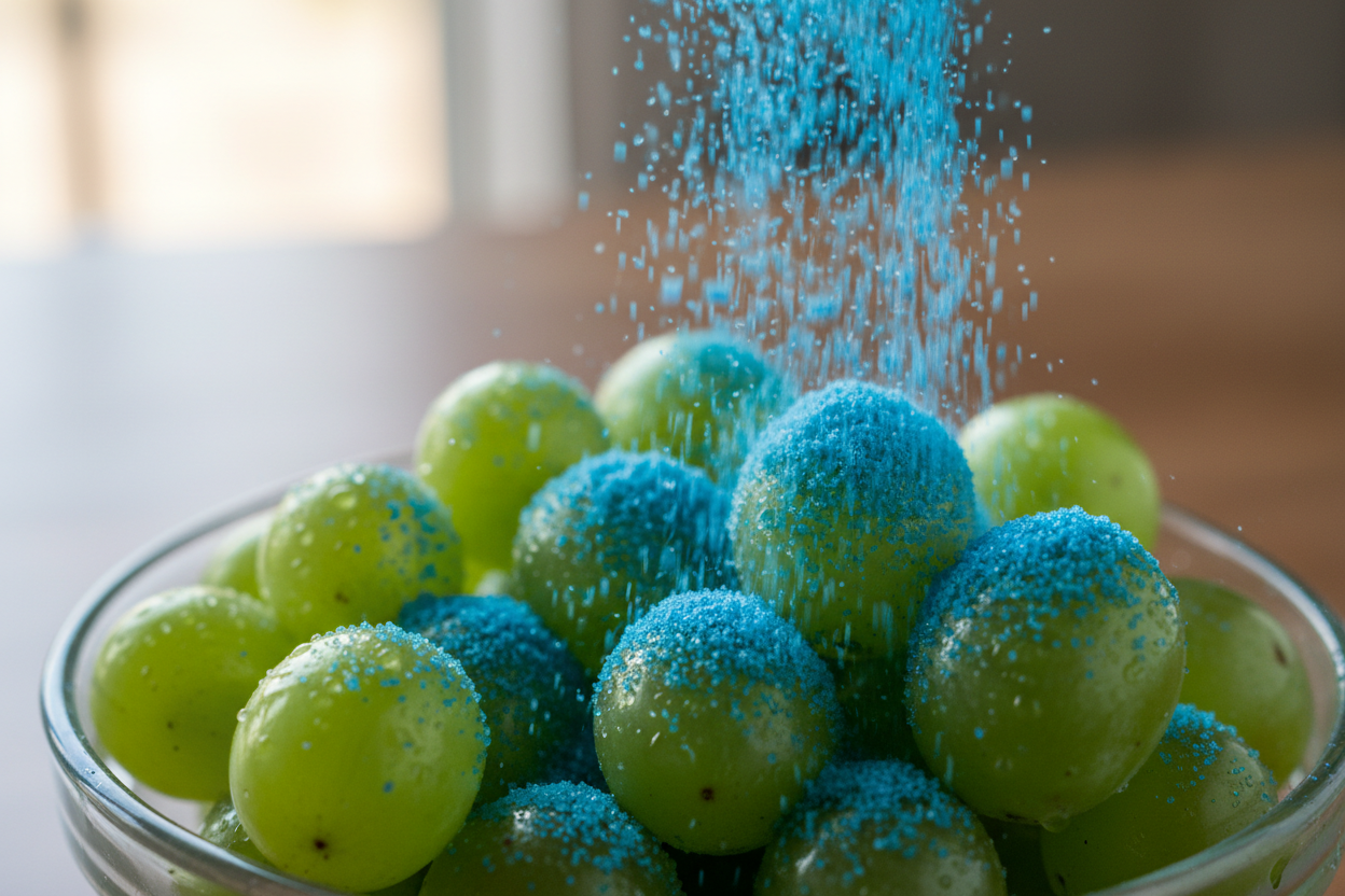 How to Make Candied Kool-Aid Grapes (Easy Frozen Snack) 3 Kool-Aid Grapes preparation step 2