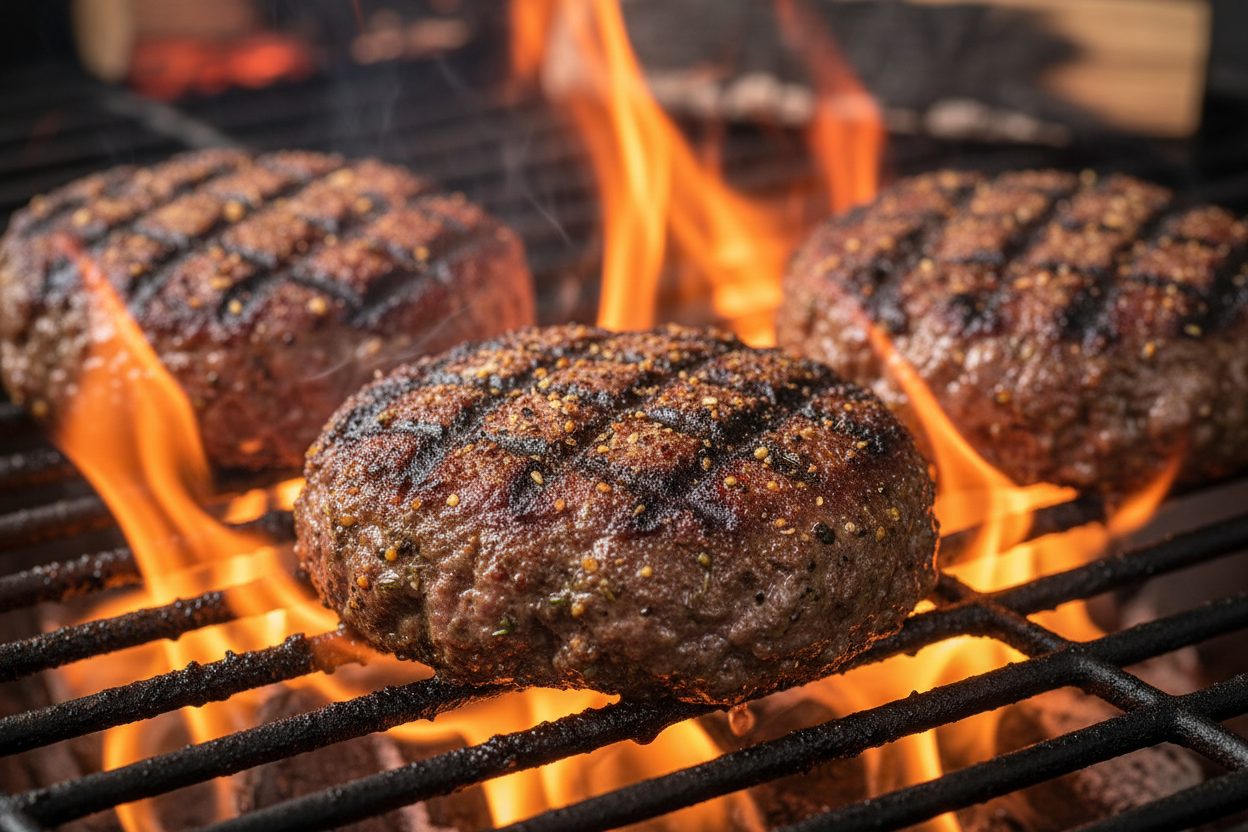 Labor Day Grilled Burger Bar preparation step 1