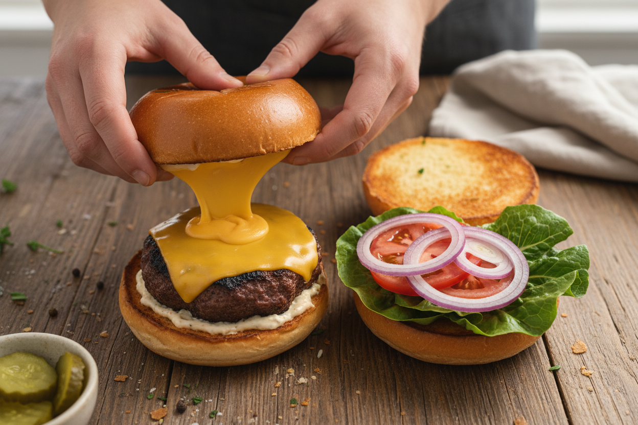 Labor Day Grilled Burger Bar: The Ultimate Cookout Guide 3 Labor Day Grilled Burger Bar preparation step 2