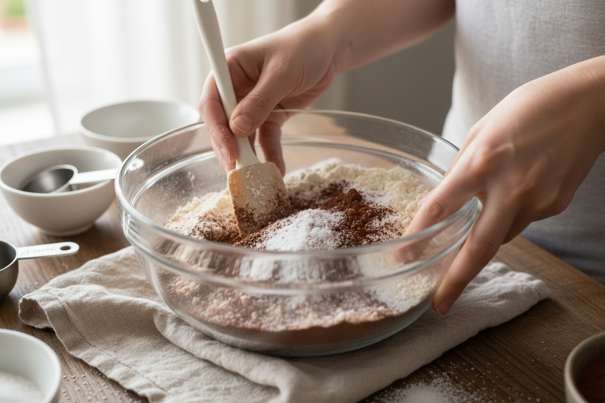 No Bake Brownie Bites preparation step 1