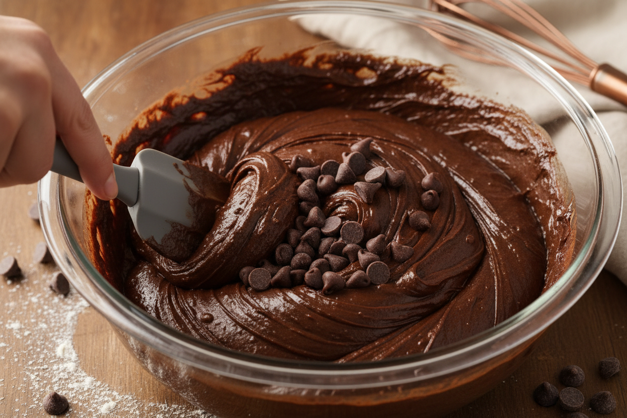 No Bake Brownie Bites preparation step 2