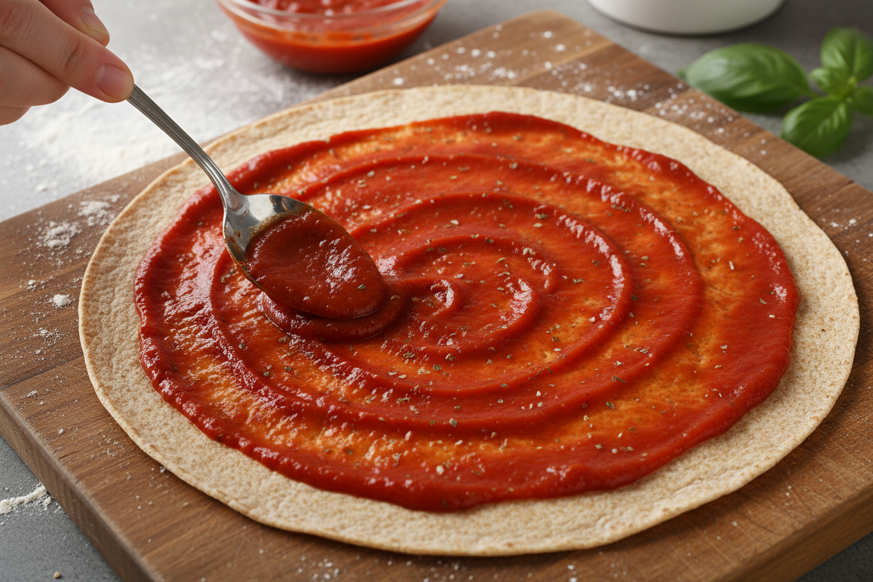 Easy Pizza Rolls Maison: Kid-Friendly Lunchbox Recipe 2 Pizza Rolls Maison pour la Lunchbox Scolaire preparation step 1