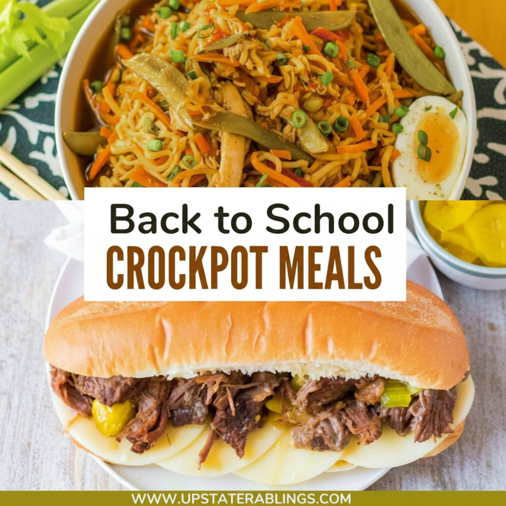 Easy Back To School Crockpot Dinners: Pulled Beef Hoagies 1 Easy Back To School Crockpot Dinners: Pulled Beef Hoagies