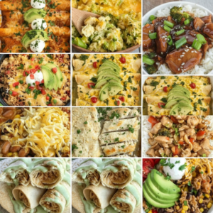 80+ Easy Autumn Weeknight Meals: Baked Cheesy Enchiladas