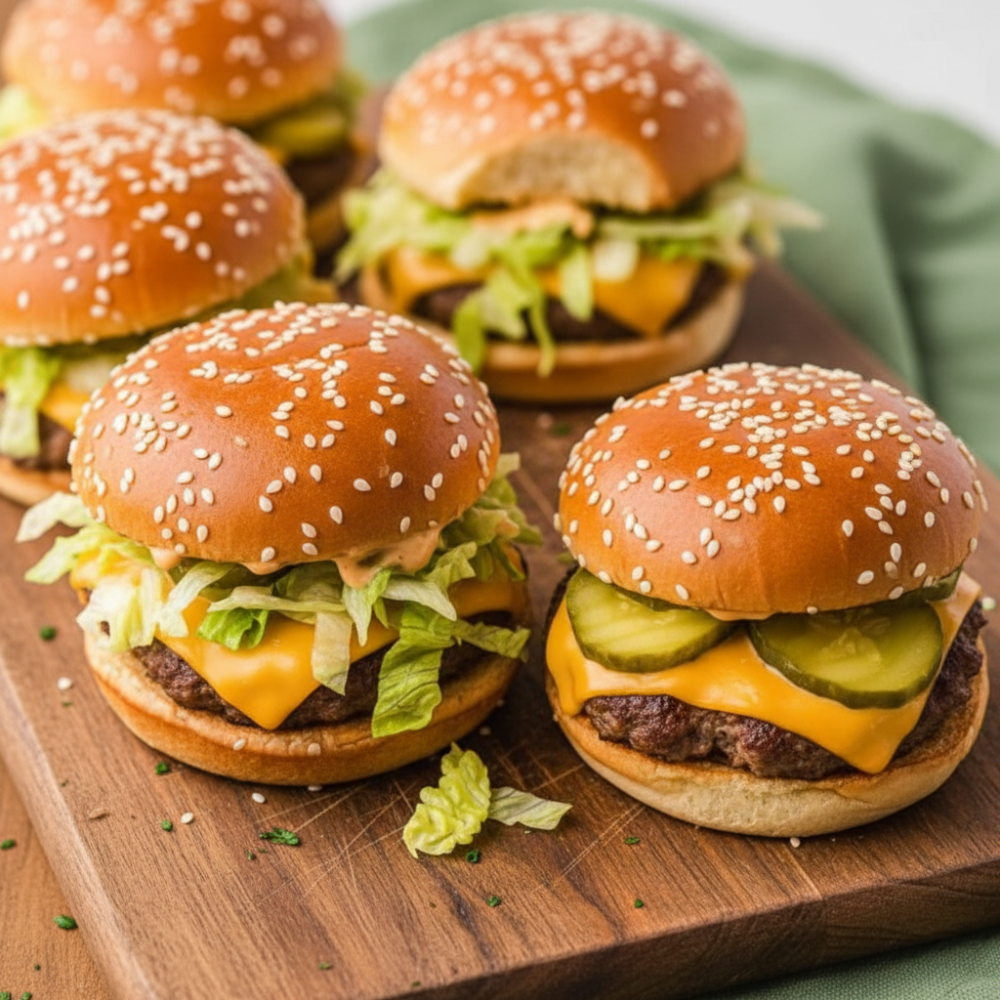 Easy Copycat Burger Sliders for Game Day 1 Easy Copycat Burger Sliders for Game Day