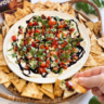 Easy Layered Bruschetta Dip: The Ultimate Party Appetizer
