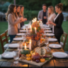 How to Host an Autumn Outdoor Dinner Party: Guide & Menu