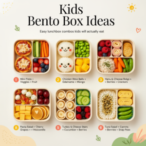 15 Quick and Nutritious Kids Bento Box Recipes 4 15 Quick and Nutritious Kids Bento Box Recipes