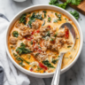 Instant Pot Keto Tuscan Soup (Creamy Beef & Kale)