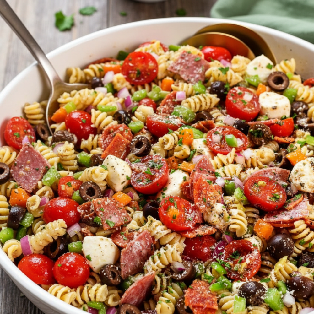 Make-Ahead Beef Salami Cold Fusilli Recipe for Summer BBQs 1 Make-Ahead Beef Salami Cold Fusilli Recipe for Summer BBQs