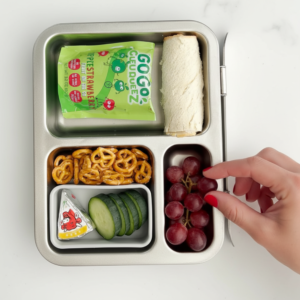 Quick 5-Minute Turkey Roll-up Lunchbox for School