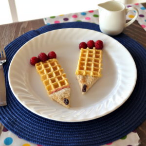 Fun Back-To-School Breakfast: Edible Waffle Pencils