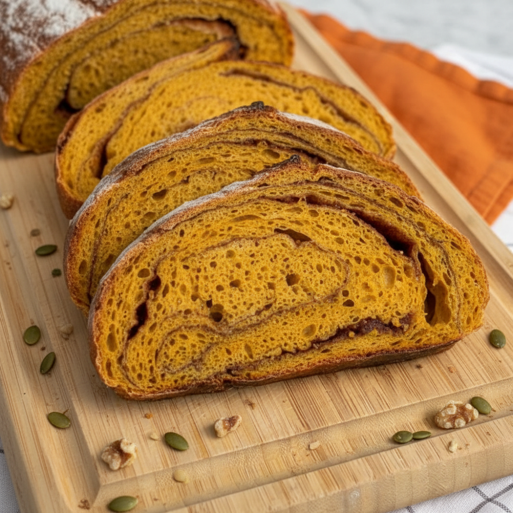 Delicious Autumn Spiced Pumpkin Sourdough Loaf 1 Delicious Autumn Spiced Pumpkin Sourdough Loaf