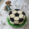 How to Make a Football-Themed Cake with Frosting