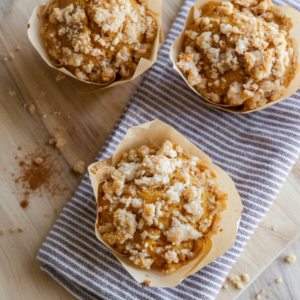 Easy Sourdough Discard Pumpkin Muffins with Streusel 4 Easy Sourdough Discard Pumpkin Muffins with Streusel