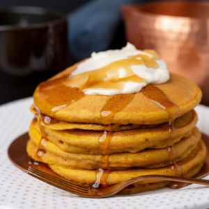 Fluffy Spiced Starter Discard Hotcakes Recipe