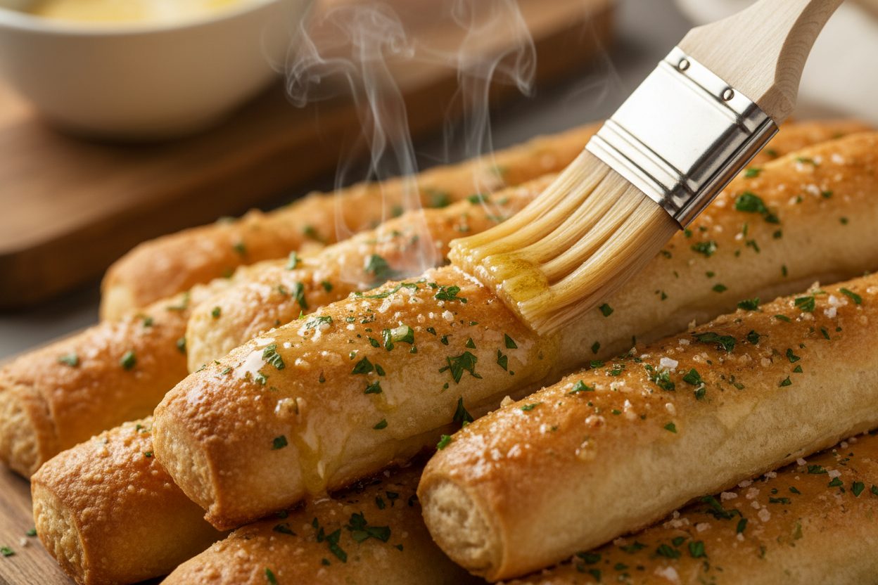 1-Hour Garlic Breadsticks (Olive Garden Copycat) preparation step 2