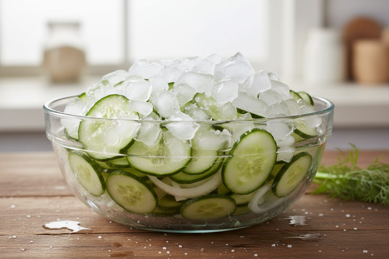Homemade Bread and Butter Pickles: Easy Sweet Recipe 2 Bread And Butter Pickles preparation step 1