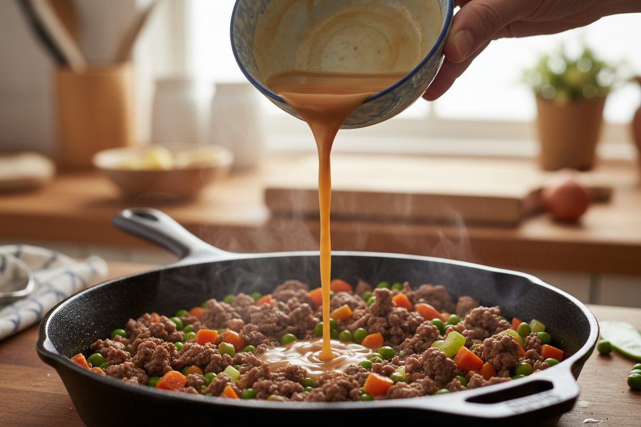 Easy Cheesesteak Sloppy Joes Recipe (Ready in 25 Minutes) 3 Cheesesteak Style Sloppy Joes preparation step 2