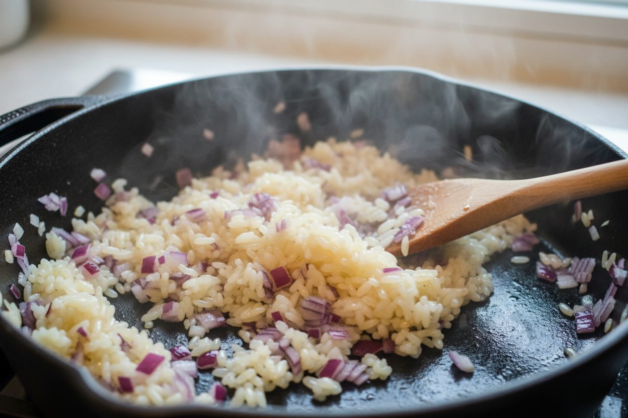 Zesty Citrus Herb Rice: A Quick and Fresh Side Dish 2 Cilantro Lime Rice preparation step 1