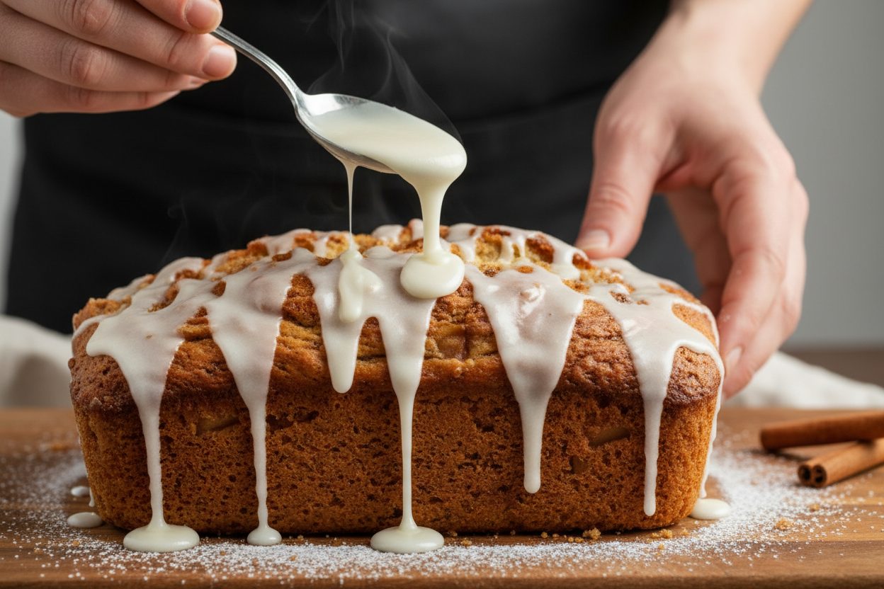 Cinnamon Apple Bread preparation step 2