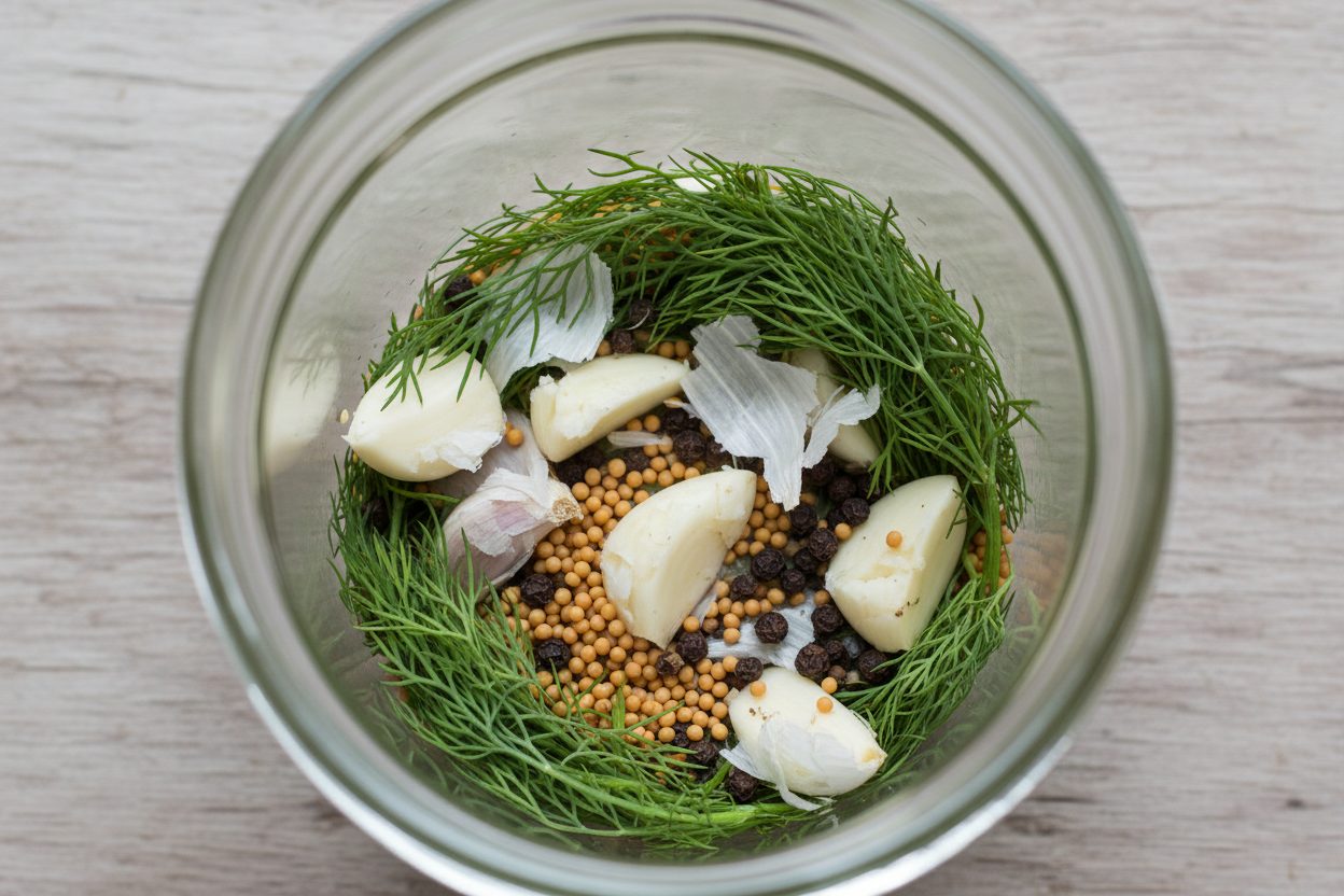 Claussen Copycat Refrigerator Kosher Dill Pickles preparation step 1