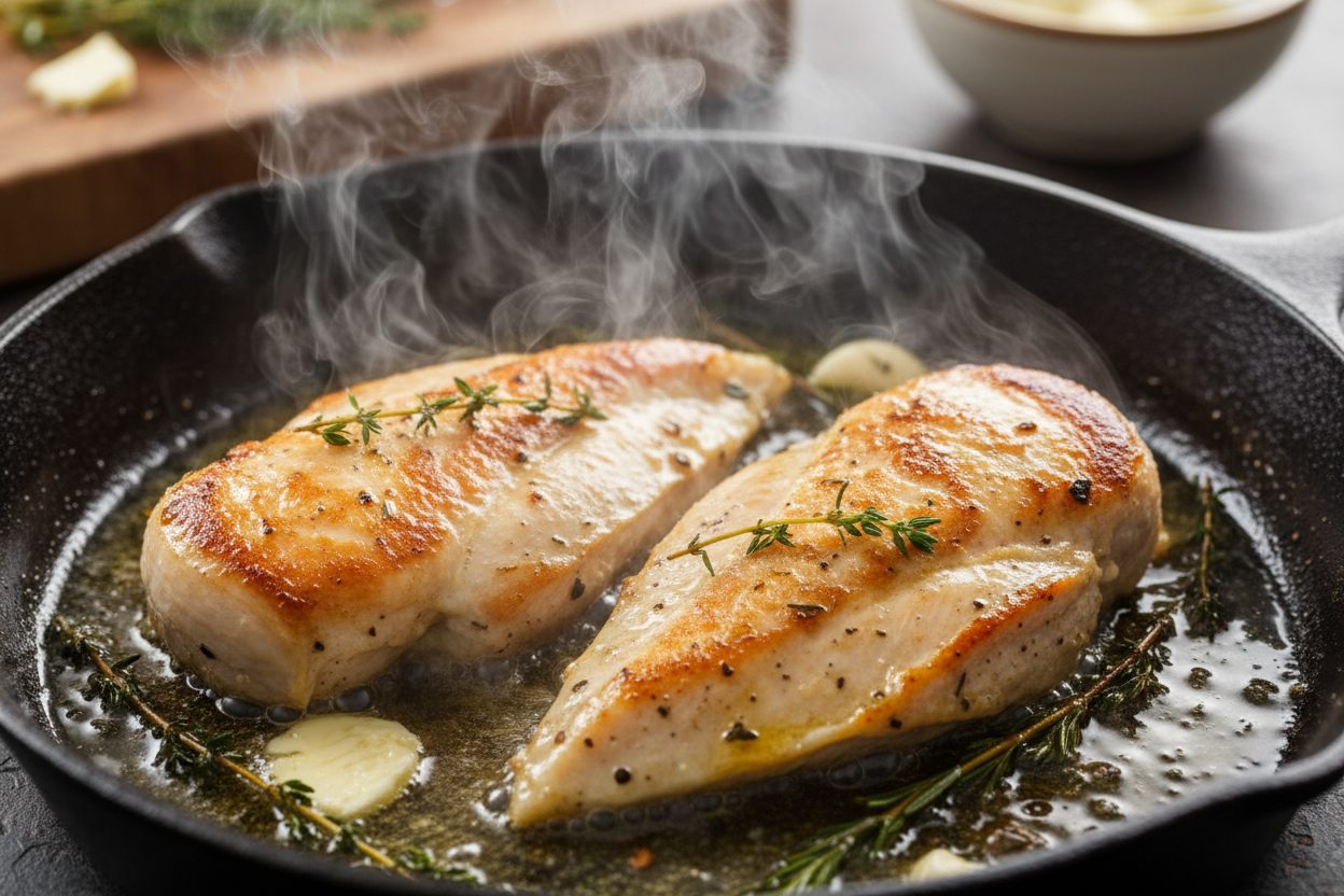 Creamy Boursin Chicken preparation step 1
