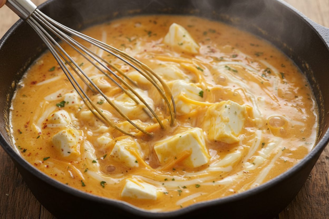 Creamy Chicken Tortilla Soup preparation step 2