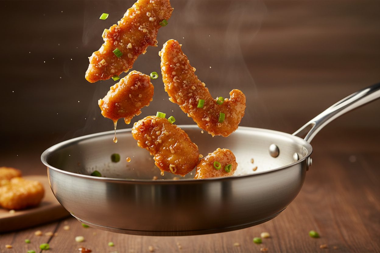 Crispy Asian-Style Sweet Garlic Poultry Recipe 2 Crispy Chinese Honey Garlic Chicken preparation step 1