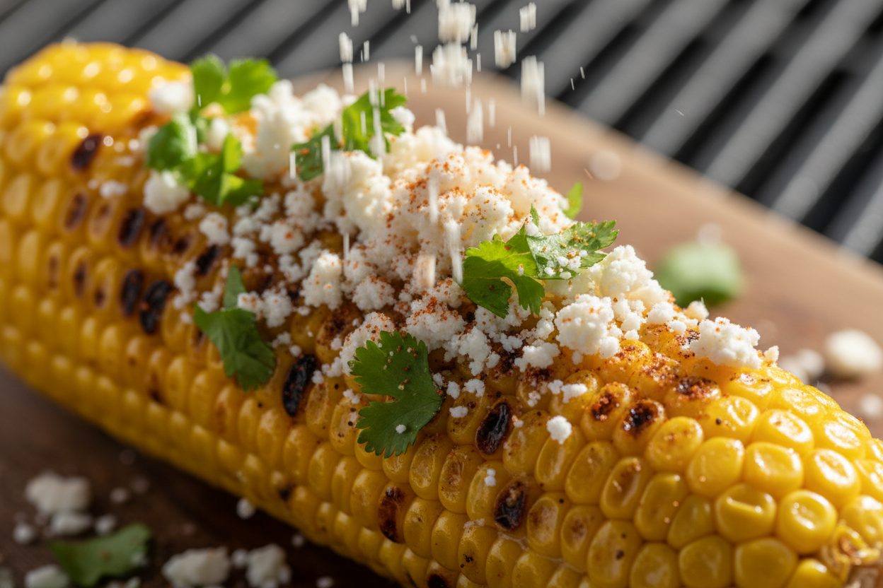 Easy Mexican Street Corn Recipe (Authentic Elote) 3 Easy Mexican Street Corn preparation step 2
