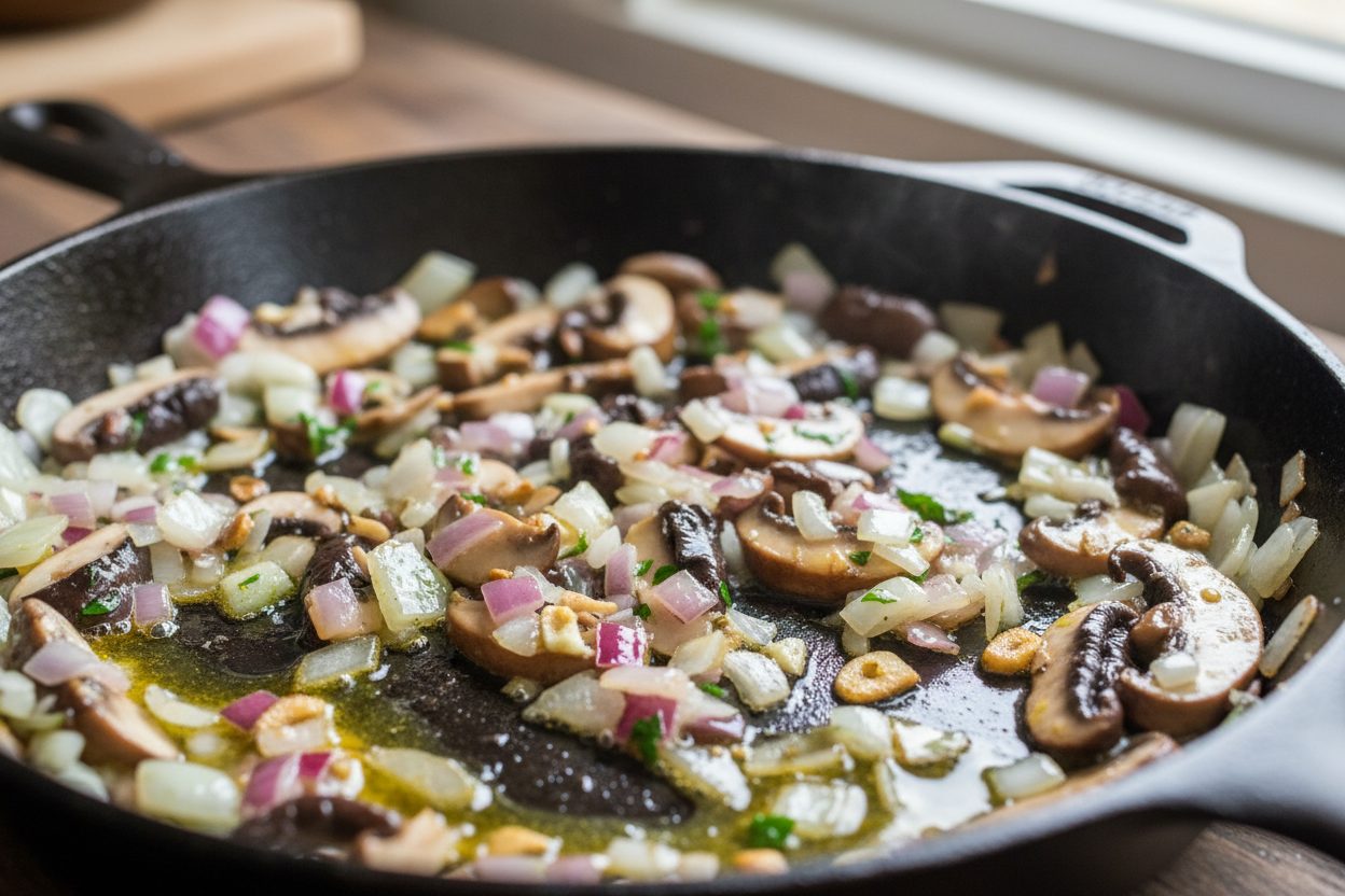 Garlic Chicken Gnocchi Skillet: 30 Minutes, GF preparation step 2