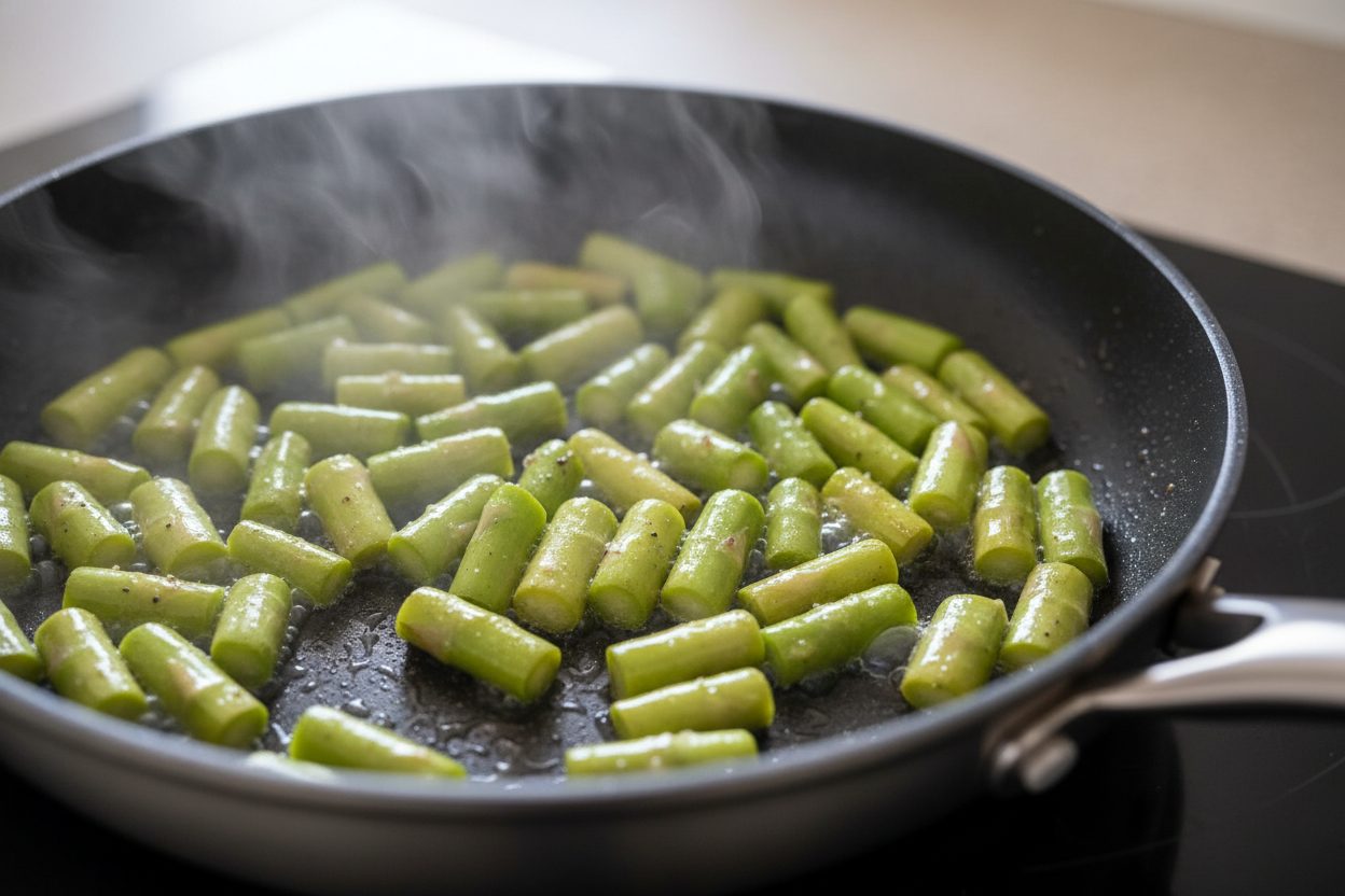 Easy Gluten-Free Asparagus Feta Omelette 2 Gluten-Free Asparagus And Feta Omelette preparation step 1