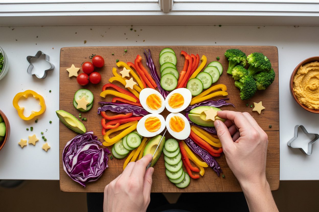 10 Healthy Kids Lunch Ideas: Quick & Nutritious Bento Boxes 3 Healthy Lunch Ideas for Kids preparation step 2