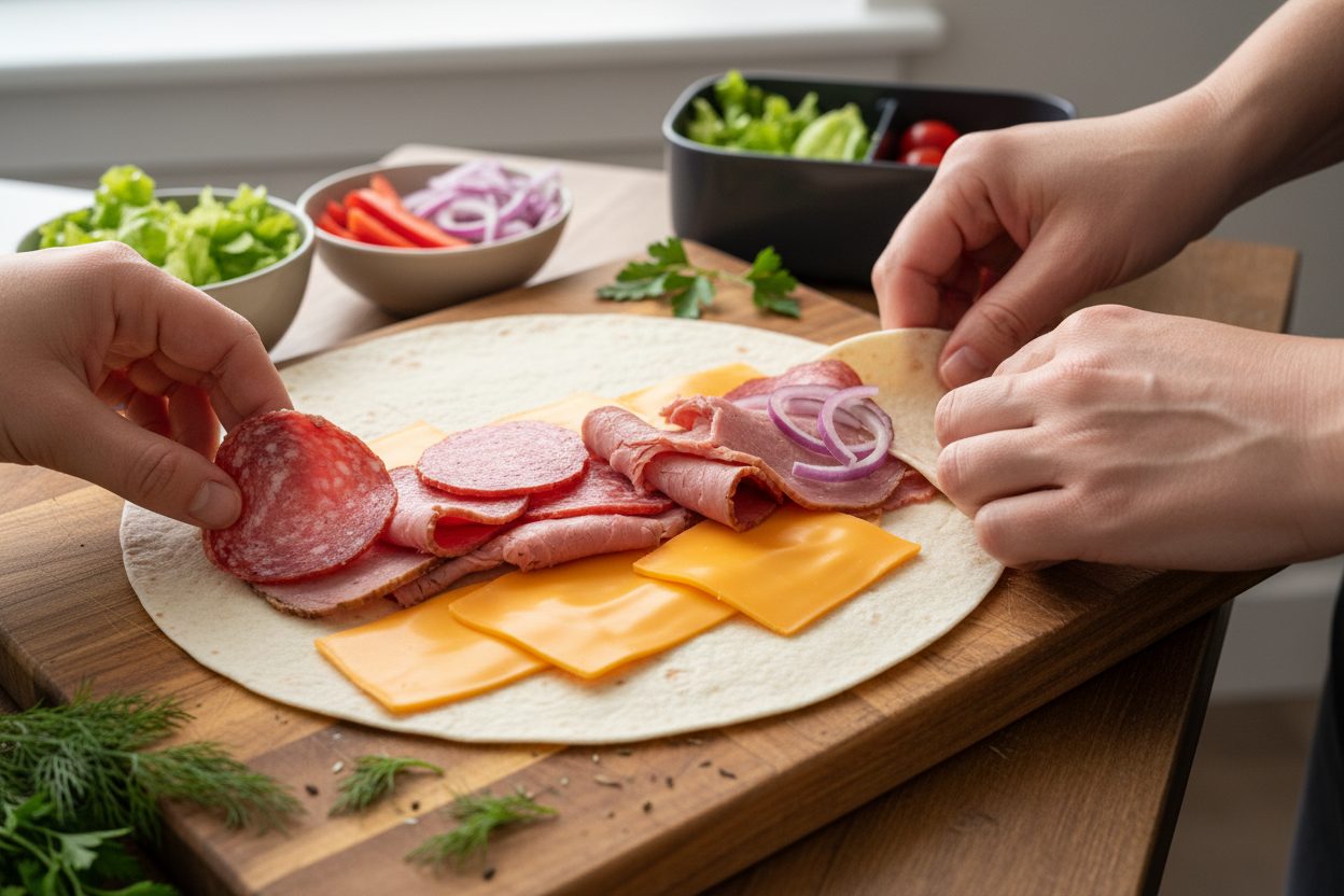 High School Lunch Ideas preparation step 1
