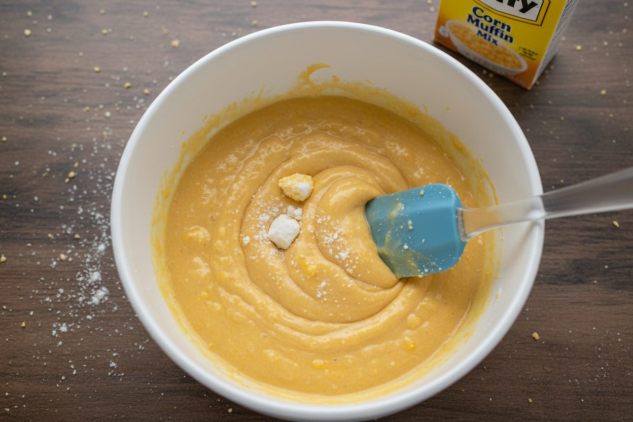 How to Make Jiffy Cornbread More Moist preparation step 2