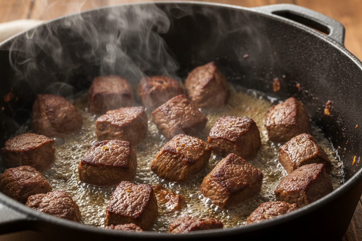 Indian Beef Curry (Tender Beef & Potatoes) 2 Indian Beef Curry with Melt-In-Your-Mouth Potatoes preparation step 1