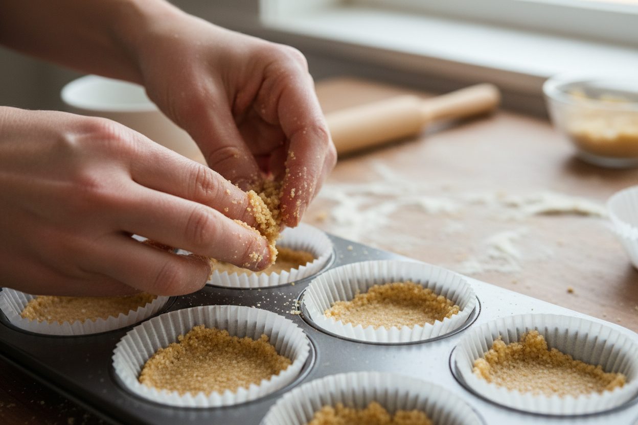Mini Keto Pumpkin Pie: Low Carb Individual Treats 2 Mini Keto Pumpkin Pie Recipe preparation step 1