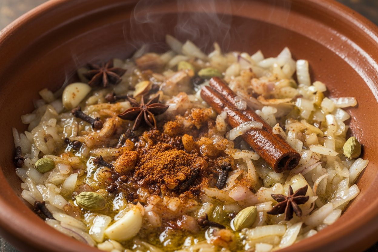 Moroccan Lamb Tagine Recipe (Easy & Authentic) 3 North African Lamb Tagine preparation step 2