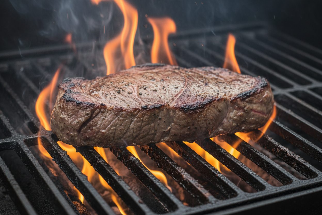 Perfect Grilled Flank Steak with Fresh Herb Sauce 3 Quick & Easy Chimichurri Steak preparation step 2