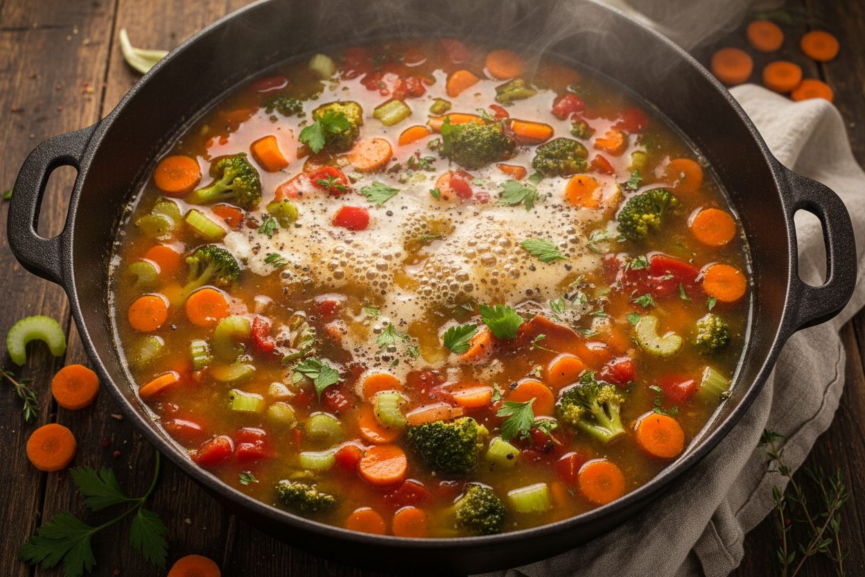 Healthy Cabbage Soup Recipe: Quick, Easy & Delicious 3 Quick and Easy Cabbage Soup Diet Recipe preparation step 2
